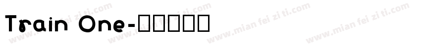 Train One字体转换